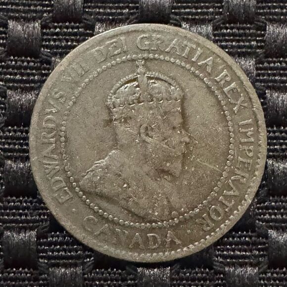 1903 Canada One / 1 Cent Coon KM# 8 Large Cent Bronze - Picture 10 of 12